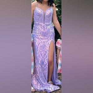 Sherri Hill Dress - Lilac Size 4